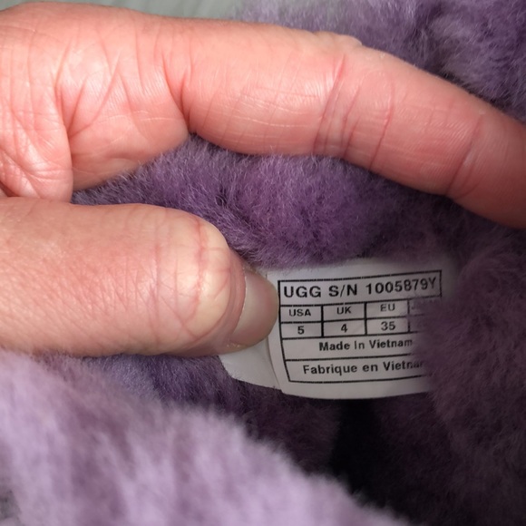 Bailey Bow Rosette Uggs in Lavender - new without box - Picture 5 of 6
